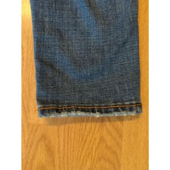 Seven 7 For All Mankind Jeans Womens Size 10 Denim Tapered Blue Mid Rise - Picture 11 of 15